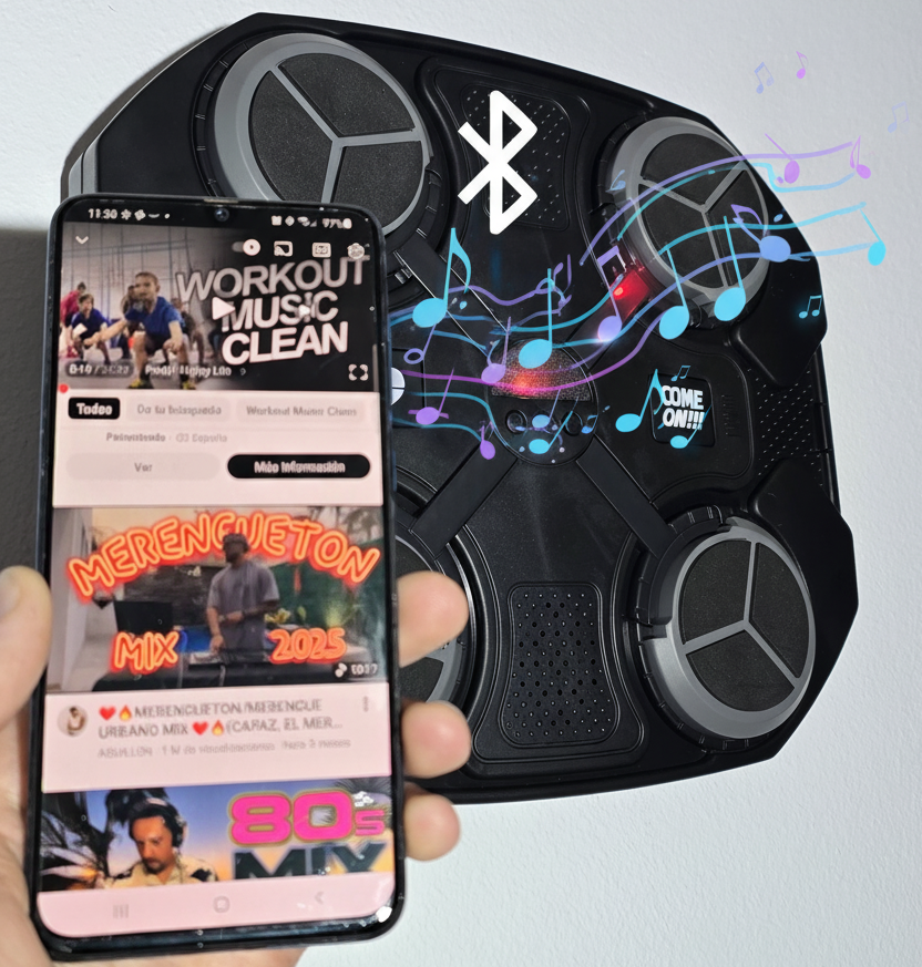 Máquina de boxeo con música  -  KOflow™